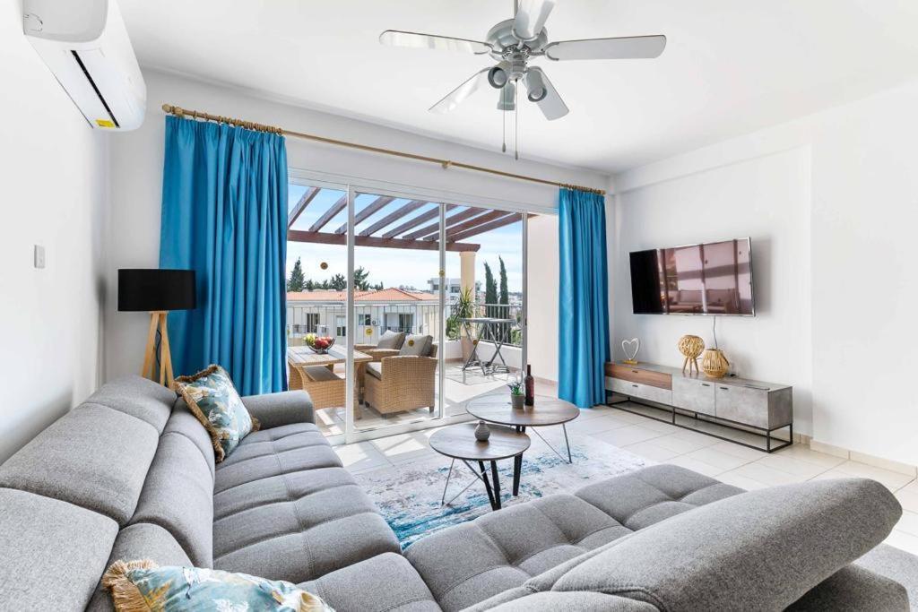 Apartmán Penthouse Carina Paphos Exteriér fotografie